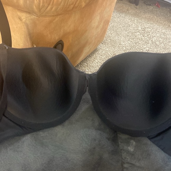 EUC Victoria Secret Black Demi Underwir Bra 38C - Picture 3 of 6